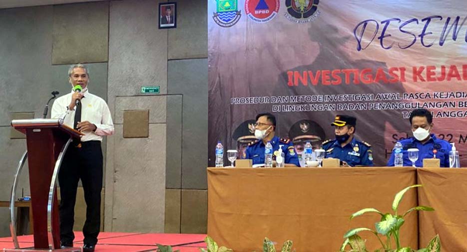 BPBD Kabupaten Tangerang Gelar Diseminasi Investigasi Kejadian Kebakaran