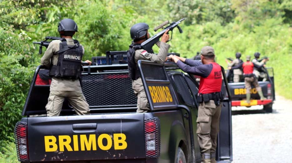 Satbrimob Polda Banten Gelar Latihan Pengamanan dan Pengawalan Kendaraan
