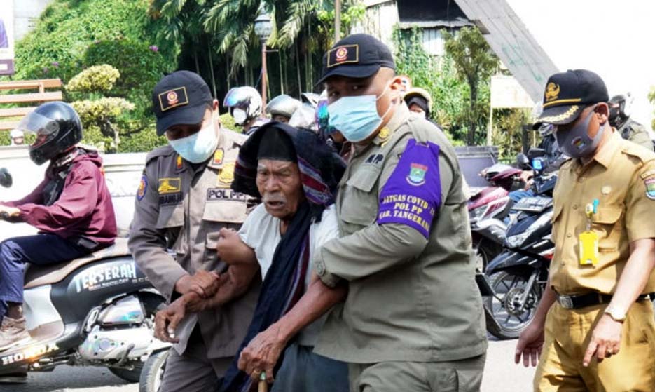 Pemkab Tangerang Lakukan Penertiban PMKS di Tiga Wilayah Kecamatan