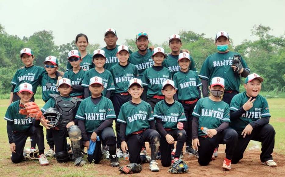 Tim Baseball U12 Banten Berhasil Raih Medali Emas di Kejurnas 2022