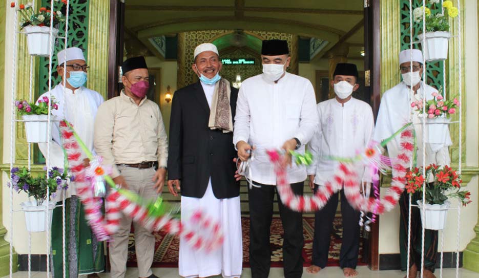 Bupati Zaki Resmikan Masjid Riyadul Jannah di Kecamatan Teluknaga