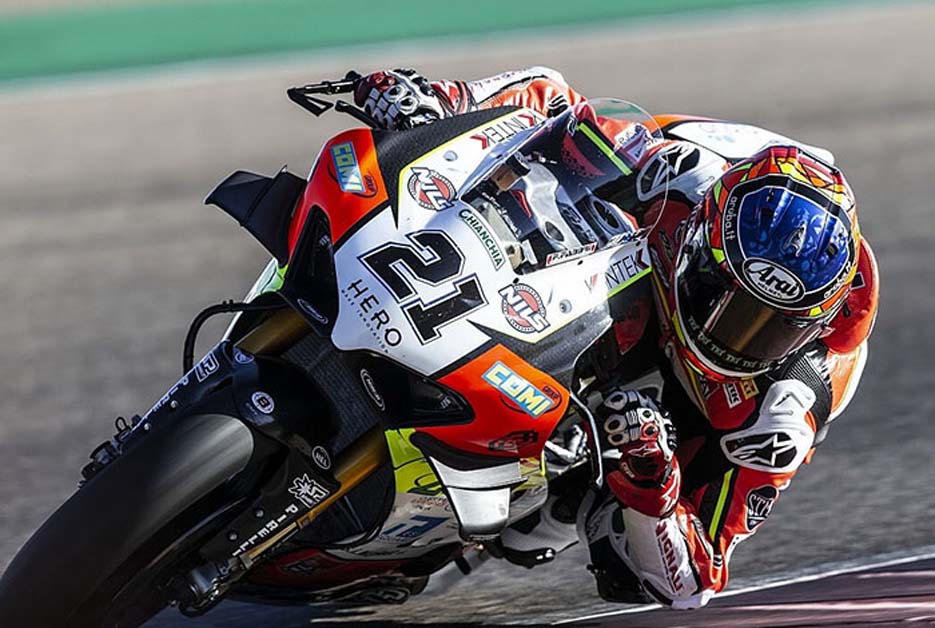 Michael Rinaldi Memuncaki Hasil Sesi Pemanasan WorldSBK Aragon