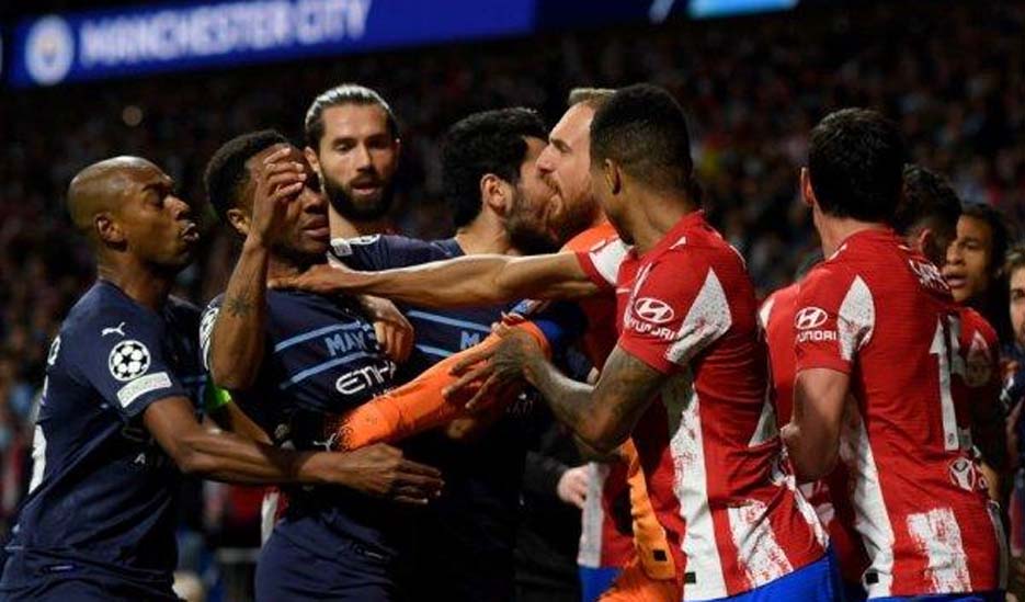 Atletico Madrid vs Man City Skor 0-0 (Agg. 0-1): The Citizens Lolos ke Semifinal