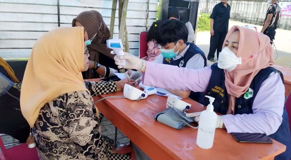 138 JCH Kecamatan Legok Ikuti Pemeriksaan Kesehatan di Puskesmas Bojong