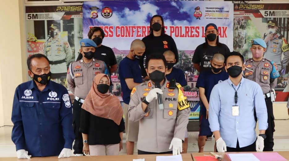 Sat Reskrim Polres Lebak Berhasil Meringkus Dua Pelaku Begal