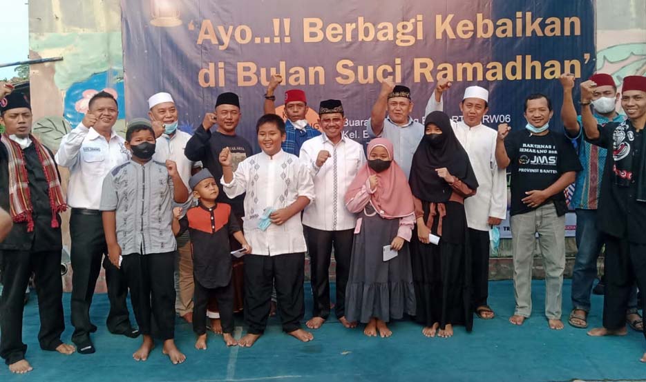 JMSI Kota Tangerang Bersama Padepokan SCM Gelar Bukber dan Santunan Anak Yatim