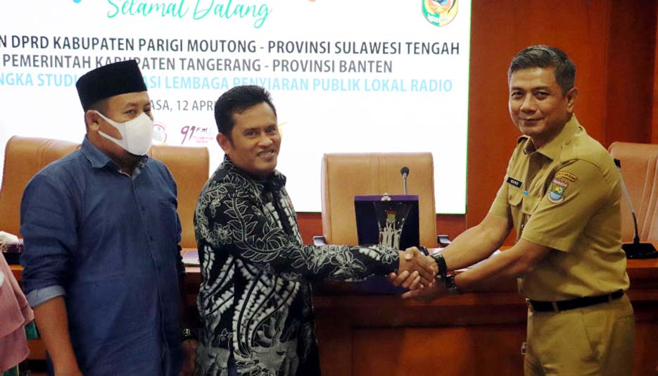 Pemkab Tangerang Sambut Kunjungan Kerja DPRD Parigi Moutong Sulteng