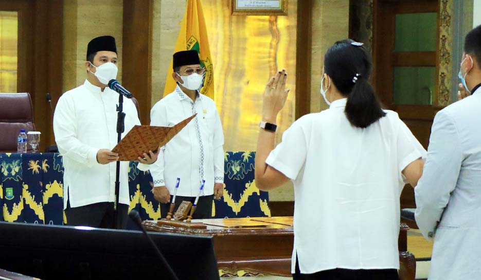 Wali Kota Tangerang Lantik 91 Kepala Sekolah dan 40 Pengawas Sekolah