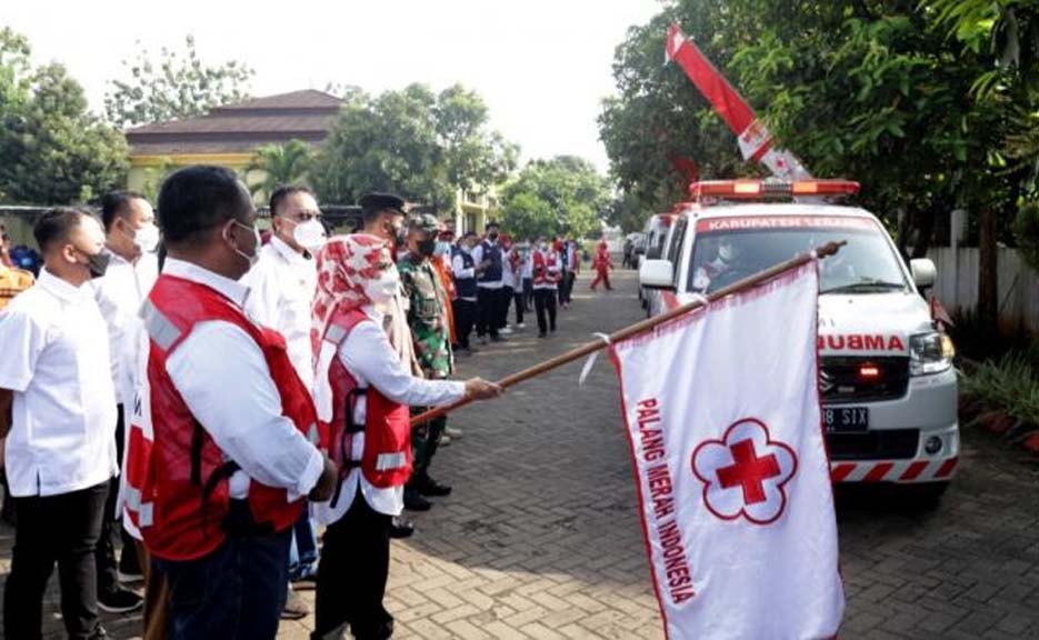 PMI Banten Siagakan 199 Relawan dan 9 Ambulans Bantu Pemudik