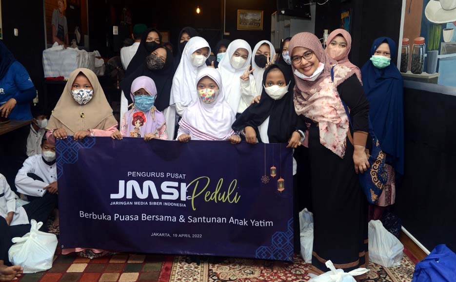 JMSI Peduli Gelar Bukber dan Beri Santunan Ramadhan untuk Anak Yatim
