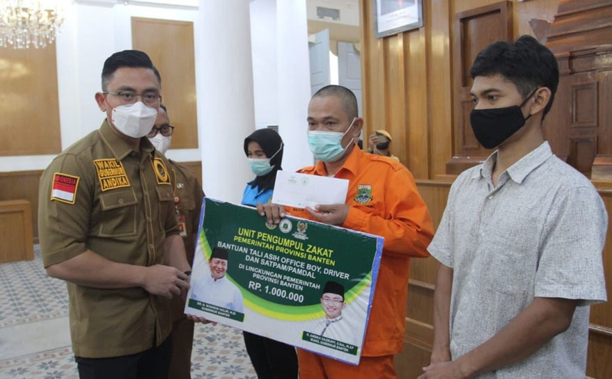 THR dari Zakat ASN Banten Capai Rp2,4 Miliar untuk 2.400 Pegawai Tak Tetap