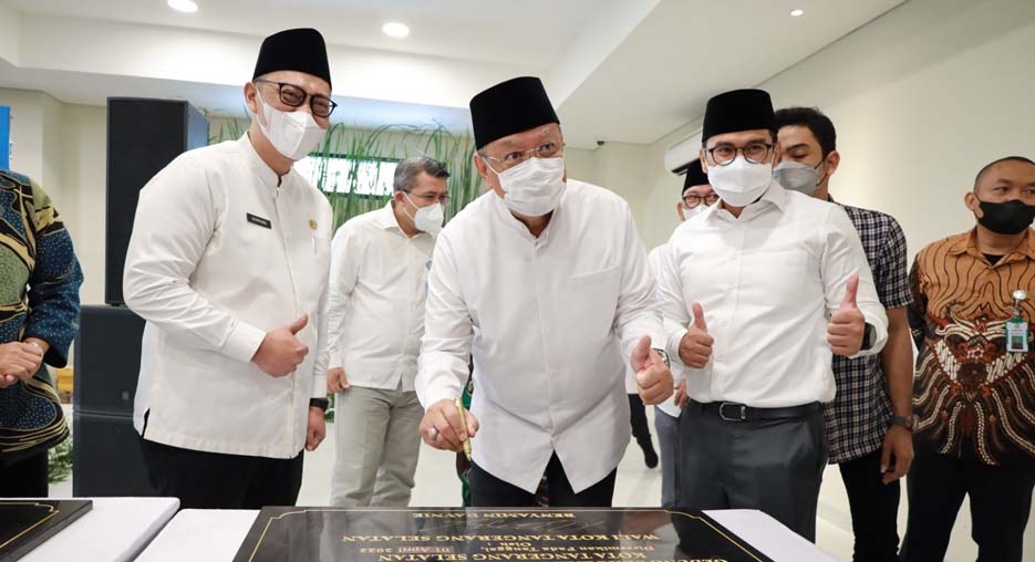 Walikota Benyamin Resmikan Islamic Center dan Berbagai Fasilitas Publik