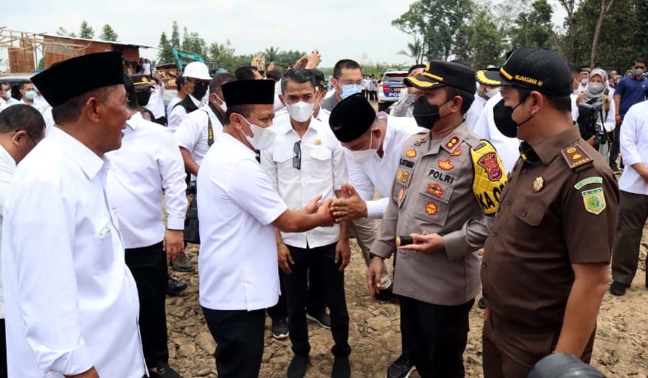 Kapolres Lebak Pimpin Pengamanan Kunjungan Menteri Investasi