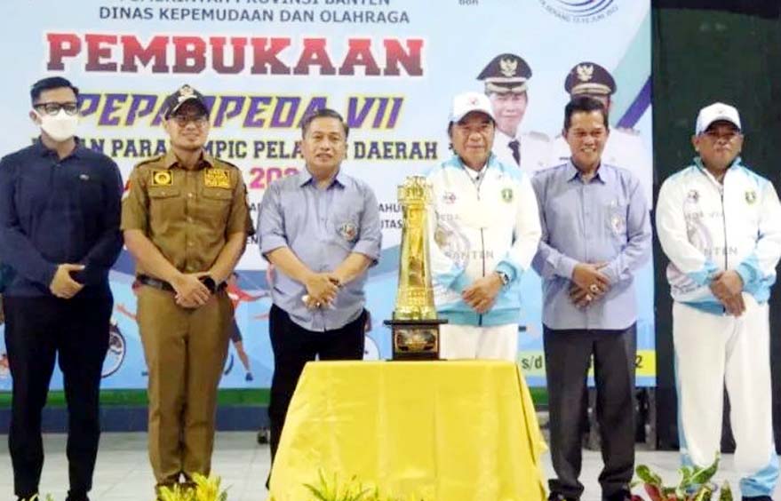 Wabup Tanto Minta Atlet Pandeglang Meraih Medali Peparpeda VII Banten