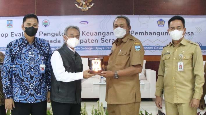 Pemkab Serang Menggelar Workshop Evaluasi Pengelolaan Keuangan Desa