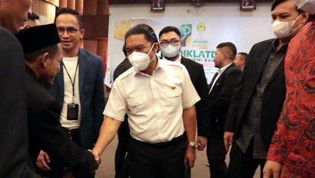 Al Muktabar Hadiri Diklatda BPD HIPMI Banten 2022