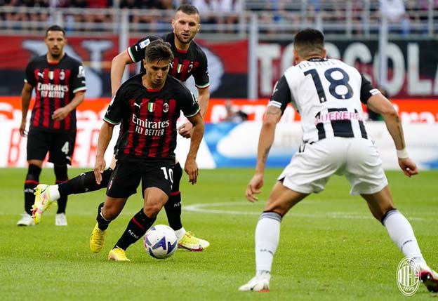 AC Milan Kalahkan Udinese 4-2 Dalam Pembukaan Serie A 2022-23