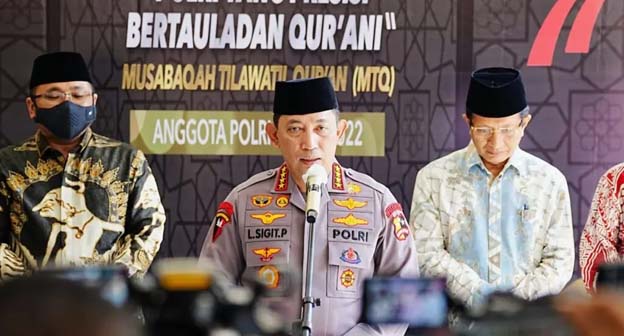 Anugerah MTQ Polri 2022, Kapolri: Membentuk SDM yang Berakhlak