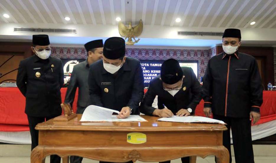 Paripurna DPRD, Arief: Pendapatan Daerah Kota Tangerang Alami Kenaikan