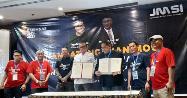 JMSI Teken Mou dengan KPU RI Dalam Pengawalan Pemilu 2024