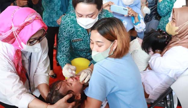 Sebanyak 62 Ribu Anak di Kabupaten Tangerang Terima Imunisasi