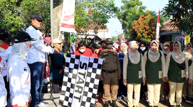 Jelang HUT RI ke-77, Pemkab Tangerang Gelar Jalan Santai di Tigaraksa