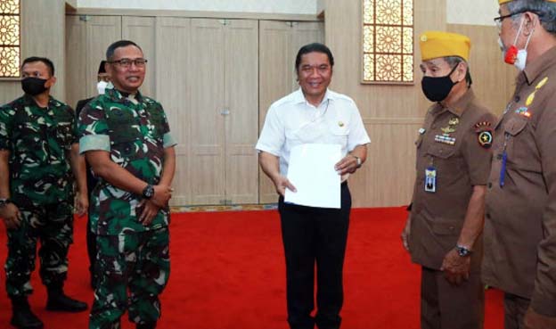 Tasyakuran HUT RI ke-77, Pj Gubernur Jalin Komunikasi Dengan Pejuang