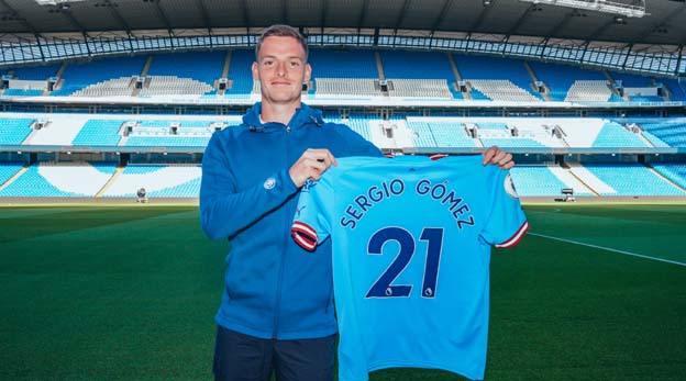 Manchester City Lakukan Penandatanganan Sergio Gomez dari Anderlecht
