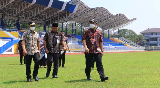 Walikota Arief Lakukan Sidak Kelengkapan Venue Porprov VI Banten