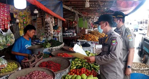 Satpol PP Layangkan Surat Peringatan ke Pemilik Bangli di Pasar Sentiong