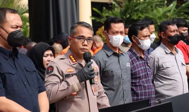 Polda Banten Sita Uang Mencapai Rp1 Miliar Dari 65 Tersangka Judi Online