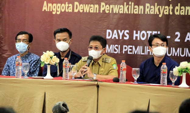 Sachrudin Henghadiri Acara Sosialisasi Peraturan KPU Jelang Pemilu 2024