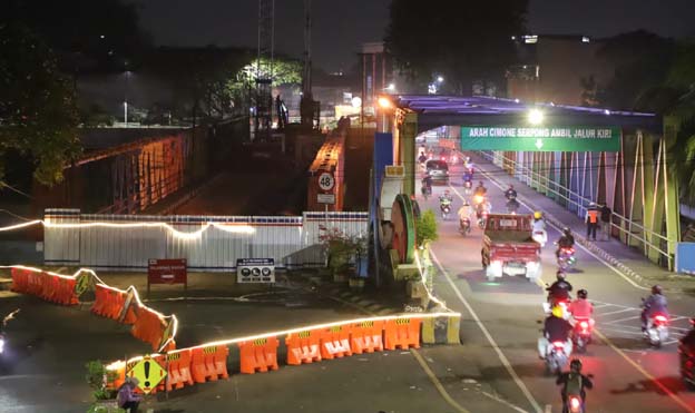 Dishub Lakukan Rekayasa Lalin Perbaikan Jembatan Cisadane A