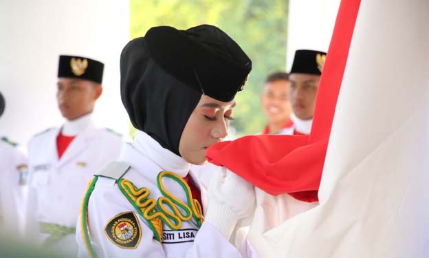 Paskibraka Kabupaten Serang Diminta Tetap Tanamkan Jiwa Patriotisme