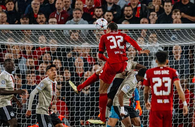 Liverpool 2-1 Ajax: The Reds Menang dari Gol Sundulan Joel Matip