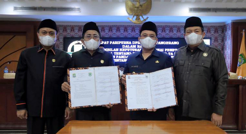 DPRD Kota Tangerang Setujui Raperda Perubahan APBD TA 2022