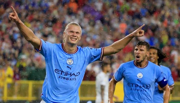 Man City 6-0 Nottingham Forest: Erling Haaland Cetak Hattrick Keduanya