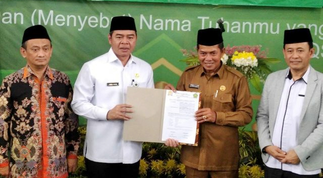 Pemkot Serang Hibahkan Tanah untuk Pembangunan Madrasah Ibtidaiyah Negeri