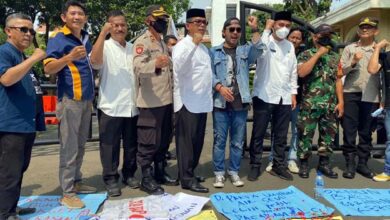 Gelar Aksi di Pemkot Tangerang, Forwat: Bentuk Solidaritas Terhadap Wartawan