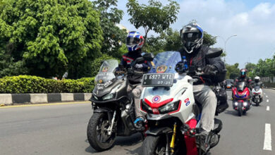 Puluhan Anggota Komunitas Honda Ikuti ADV160 Urban Exploride