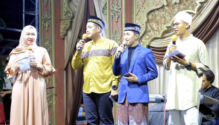 Performance Shalawat Yusuf Al-Lampungi Meriahkan Festival Al-Azhom