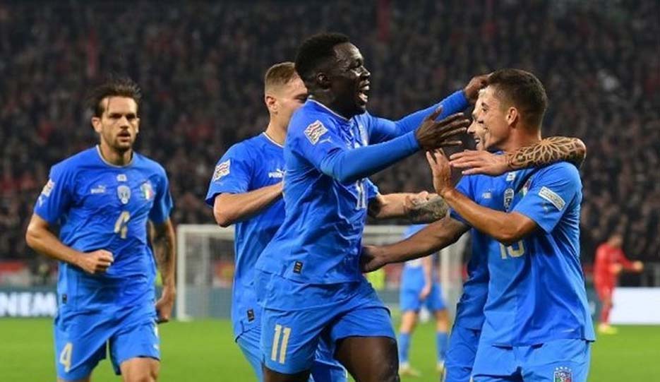 Hungaria 0-2 Italia: Azzurri Mencapai Semi Final Nations League