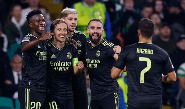 Celtic 0-3 Real Madrid: Los Blancos Menang di Pembuka Liga Champions