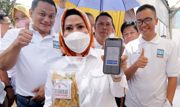Bupati Serang Launching Enam Desa Digital Bank bjb di Pabuaran
