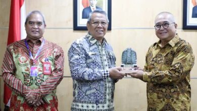 Benyamin Davnie Terima Kunjungan Wali Kota Miri Malaysia Adam Yii