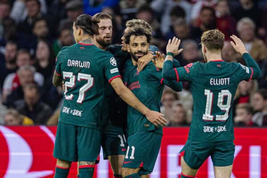 Ajax 0-3 Liverpool: The Reds Lolos ke Sistem Gugur Liga Champions
