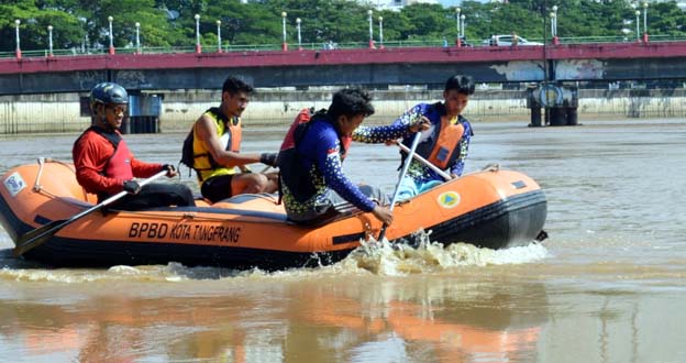 Arung Jeram Kota Tangerang Patok 11 Emas Porprov VI Banten