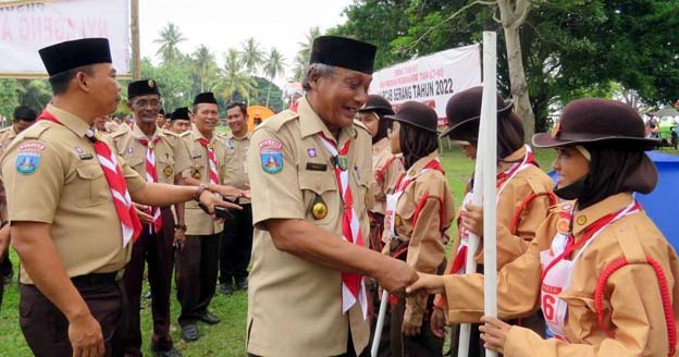 Wabup Serang Sebut LT III Bentuk Karakter Kader Pramuka