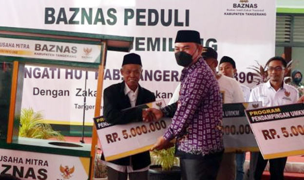 Mad Romli Apresiasi Kegiatan Baznas Peduli Tangerang Gemilang