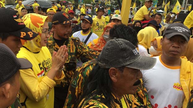 Jelang HUT Partai Golkar ke-58, DPD Kota Tangerang Gelar Jalan Sehat